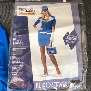 Retro Stewardess Halloween Costume